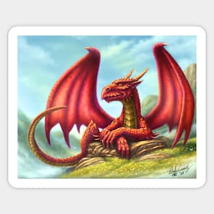 Dragon's Perch Sticker